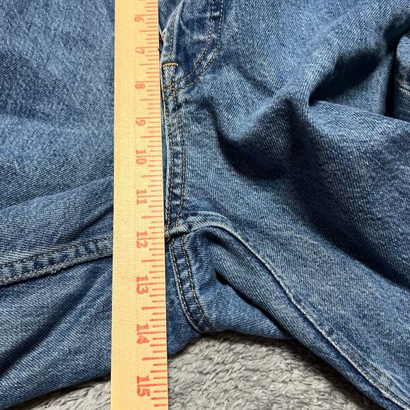 Everlane Jeans Womens 31 Ankle Curvy 90s Cheeky Straight High Rise Blue Pants - Picture 10 of 10